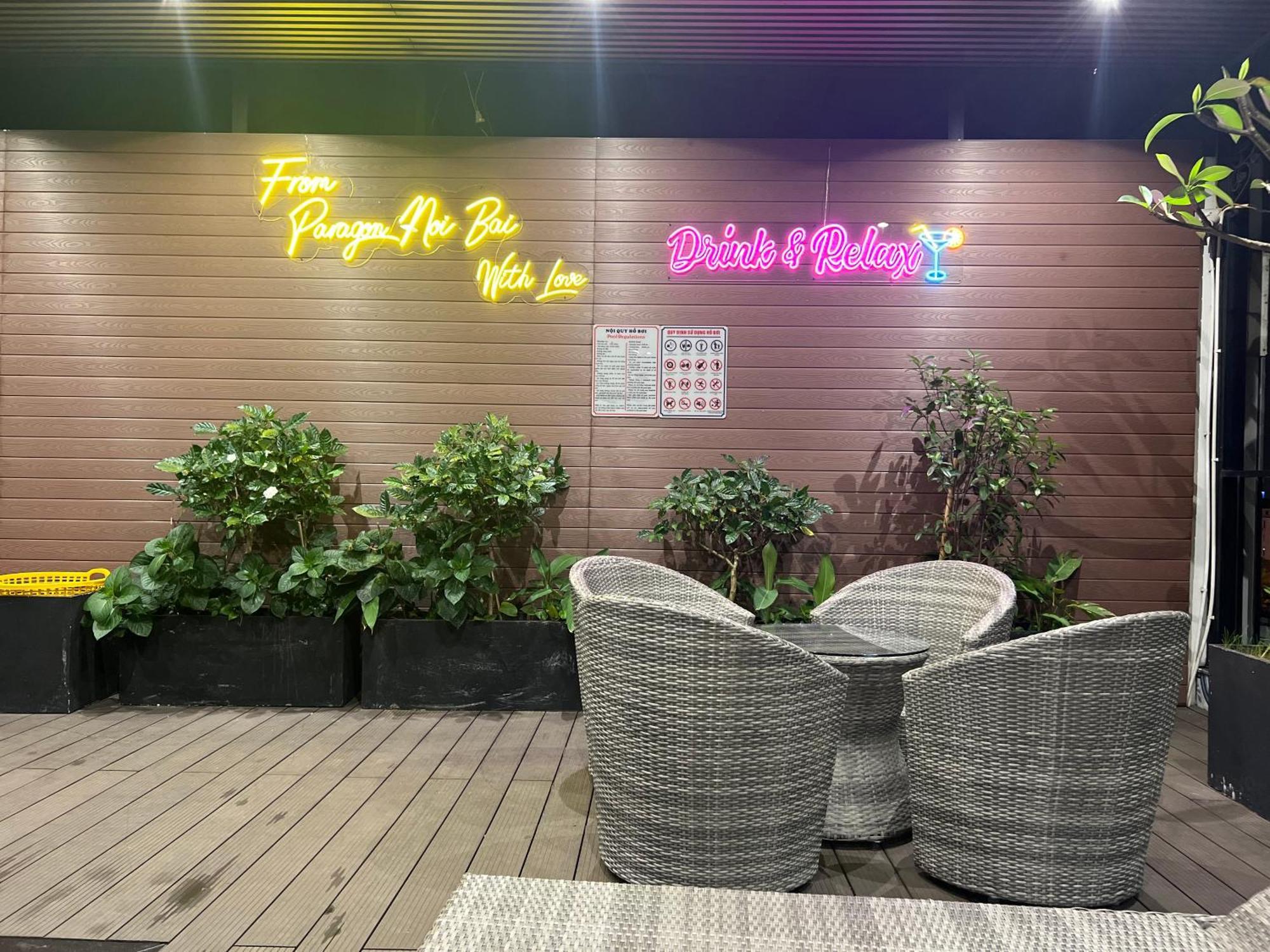 Paragon Noi Bai Hotel & Pool Hanoi Kültér fotó